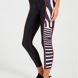 P.E Nation Zebra leggings